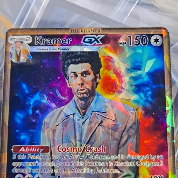 Kramer pokemon card - seinfeld - Picture 3 of 5